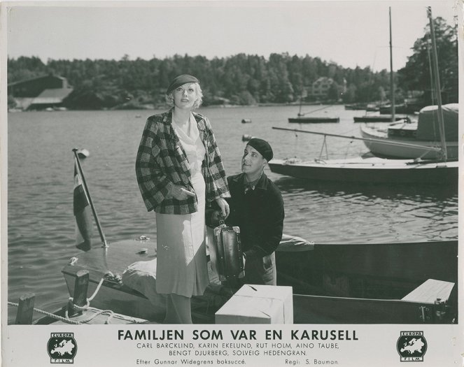 Familjen som var en karusell - Mainoskuvat - Karin Ekelund, Bengt Djurberg