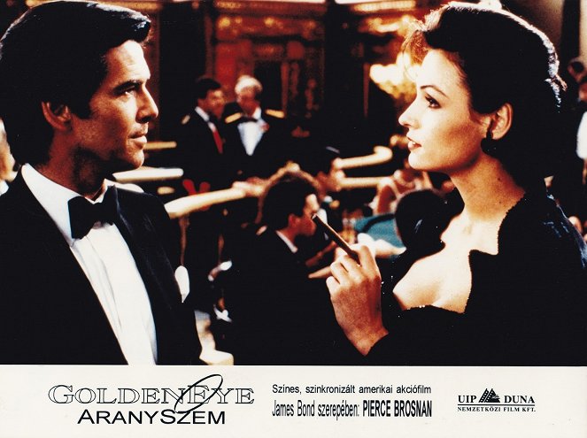 007 ja Kultainen silmä - Mainoskuvat - Pierce Brosnan, Famke Janssen