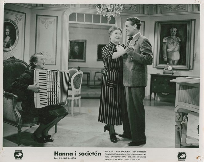 Hanna in Society - Lobby Cards - Rut Holm, Dagmar Ebbesen, Bengt Djurberg