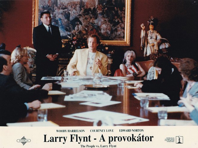 Larry Flynt - Cartes de lobby - Woody Harrelson, Courtney Love