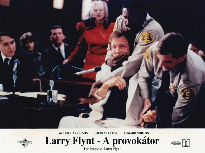 Larry Flynt - Cartes de lobby - Woody Harrelson