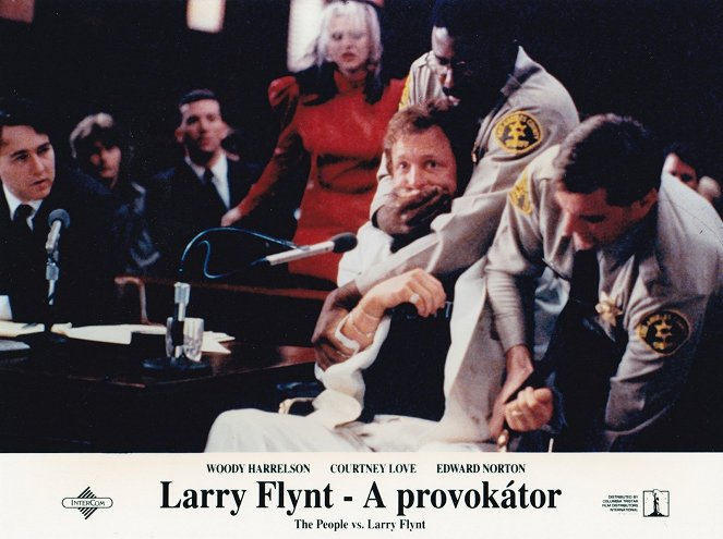 Skandalista Larry Flynt - Lobby karty - Woody Harrelson