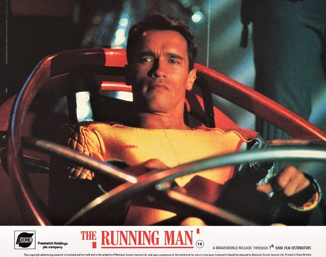 The Running Man - Lobby Cards - Arnold Schwarzenegger