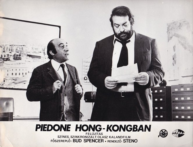 Flatfoot in Hong Kong - Lobby Cards - Enzo Cannavale, Bud Spencer