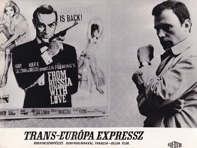 Trans-Europ-Express - Lobby karty - Jean-Louis Trintignant