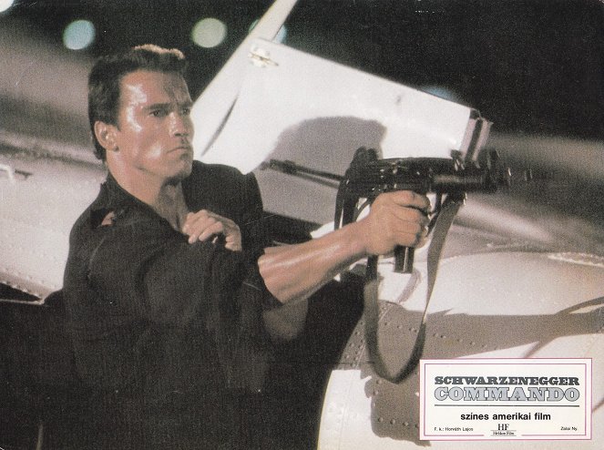 Kommandó - Vitrinfotók - Arnold Schwarzenegger