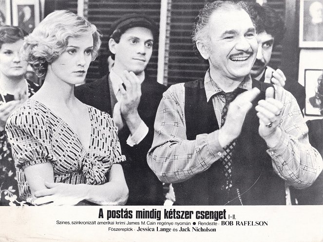 El cartero siempre llama dos veces - Fotocromos - Jessica Lange, John Colicos