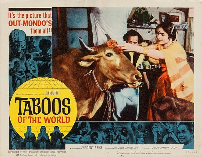 Taboos of the World - Lobby Cards