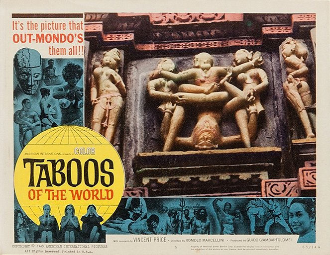 Taboos of the World - Lobby Cards