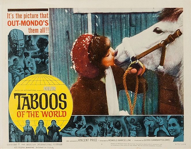 Taboos of the World - Lobby Cards