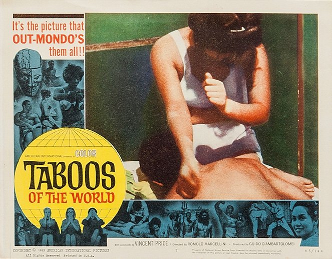Taboos of the World - Lobby Cards