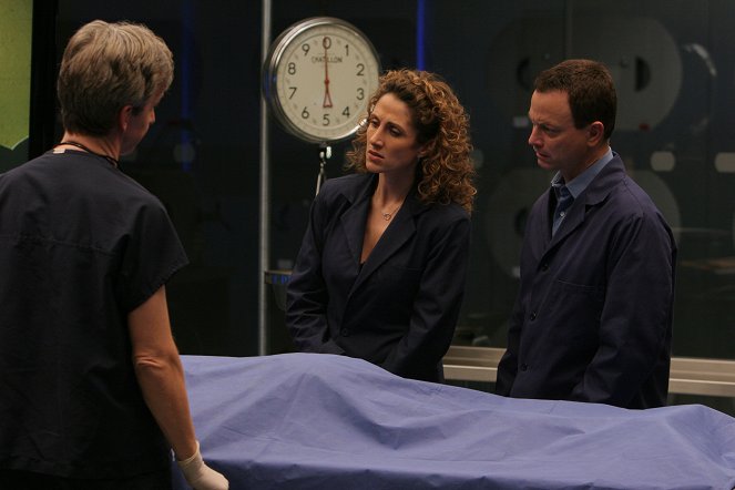 CSI: Kryminalne zagadki Nowego Jorku - Supermeni - Z filmu - Melina Kanakaredes, Gary Sinise