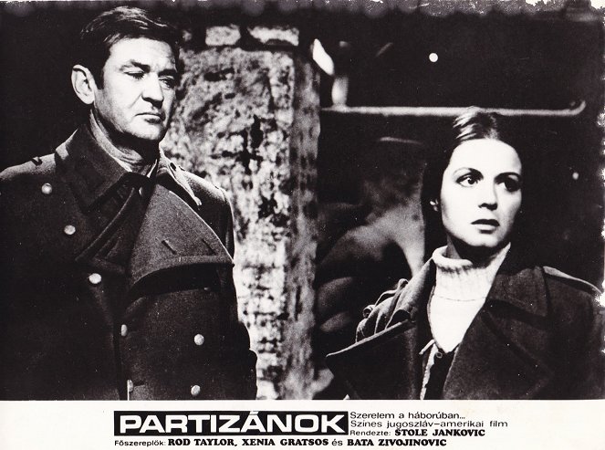 Partizani - Cartes de lobby - Rod Taylor, Brioni Farrell