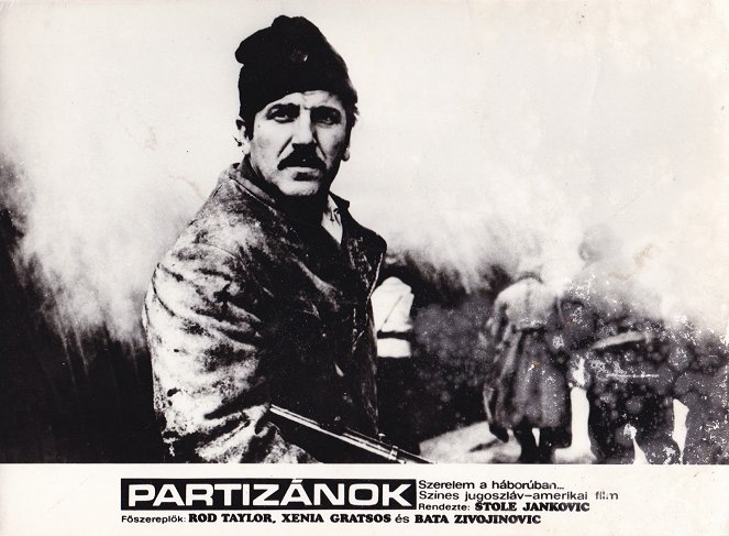 Partizani - Lobby Cards - Velimir 'Bata' Zivojinovic