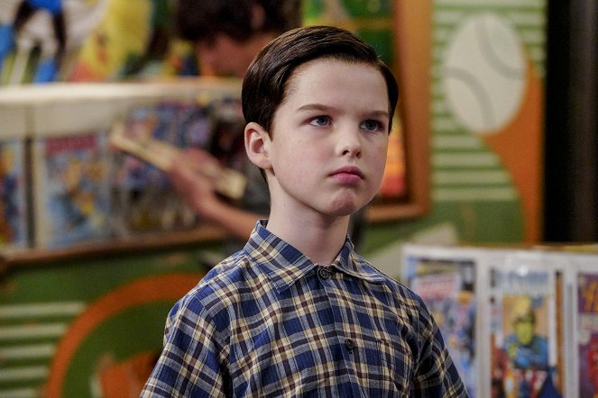 Young Sheldon - A Mother, a Child and a Blue Man's Backside - Van film - Iain Armitage