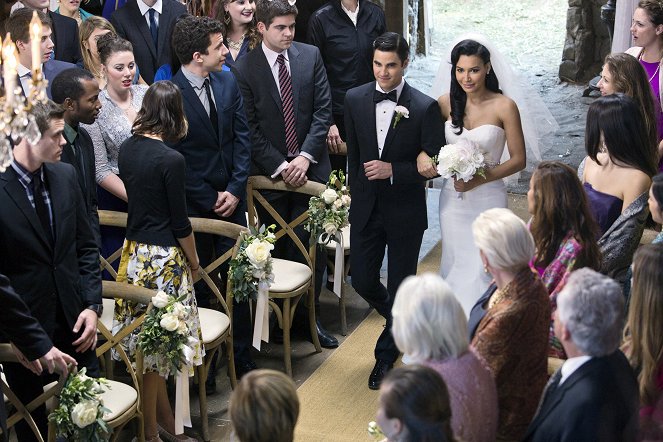 Glee - A Wedding - Photos - Darren Criss, Naya Rivera
