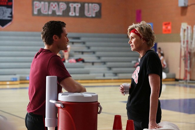 Glee - Sztárok leszünk! - 2009 - Filmfotók - Matthew Morrison, Jane Lynch