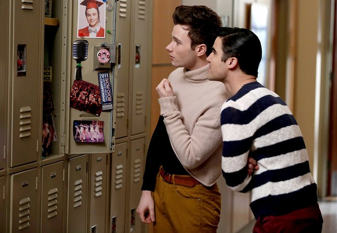 Glee - Träume werden wahr - Filmfotos - Chris Colfer, Darren Criss