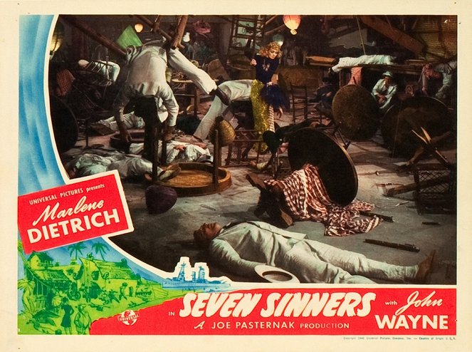 Seven Sinners - Lobby Cards