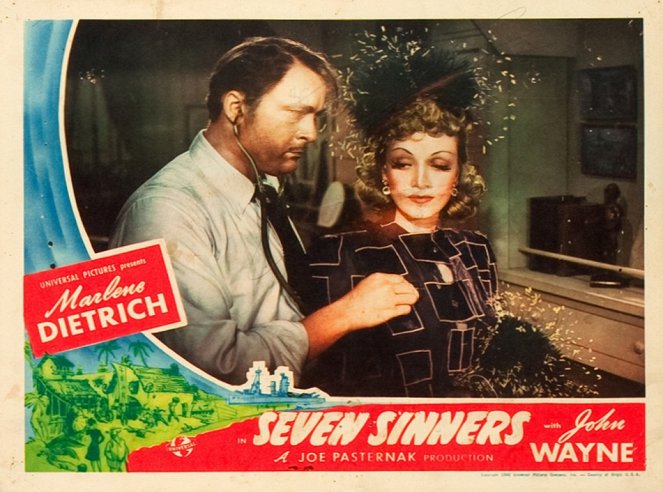 Seven Sinners - Lobby Cards - Marlene Dietrich