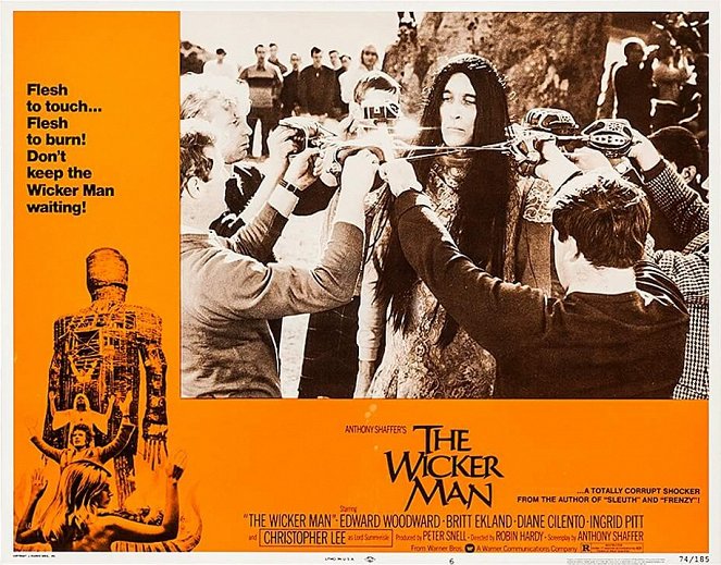 The Wicker Man - Lobbykarten - Christopher Lee