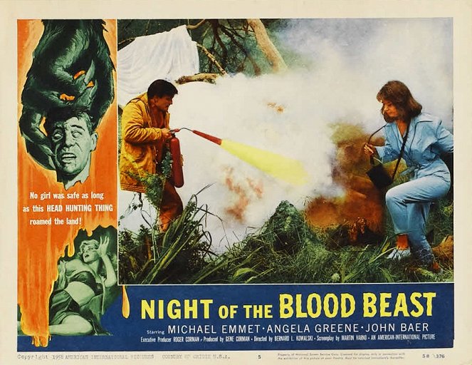 Night of the Blood Beast - Mainoskuvat
