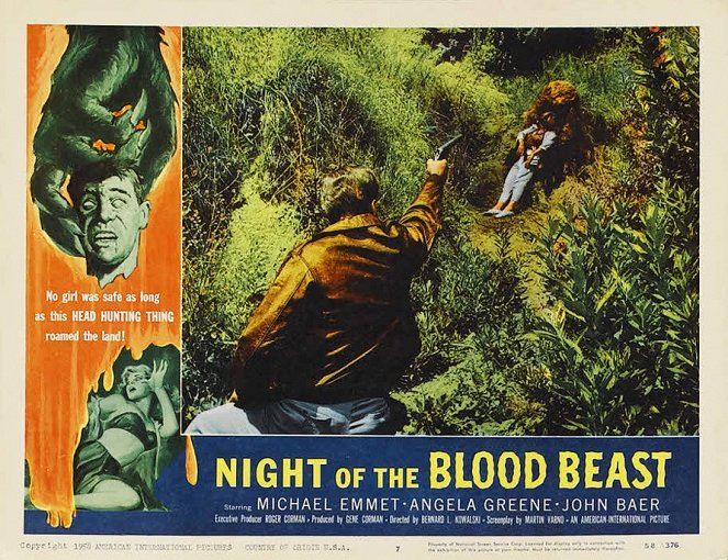 Night of the Blood Beast - Lobbykaarten
