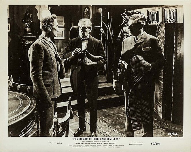 The Hound of the Baskervilles - Lobby Cards - Peter Cushing, John Le Mesurier