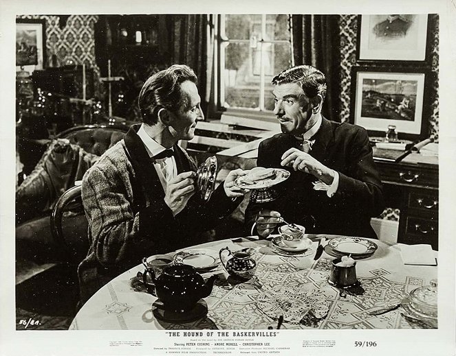 The Hound of the Baskervilles - Lobby Cards - Peter Cushing, André Morell