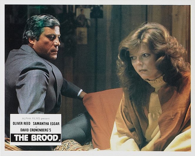 Chromosome 3 - Cartes de lobby - Oliver Reed, Samantha Eggar