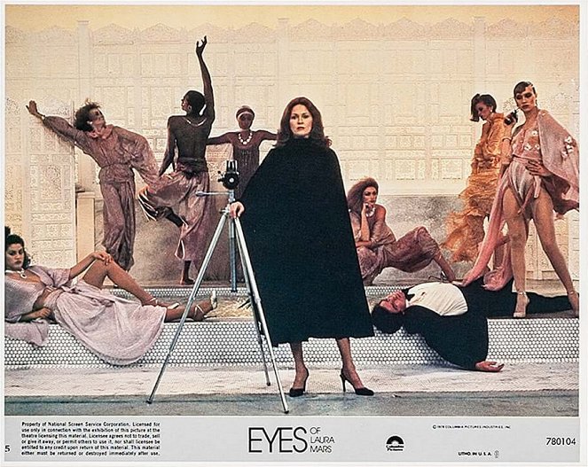 Die Augen der Laura Mars - Lobbykarten - Faye Dunaway