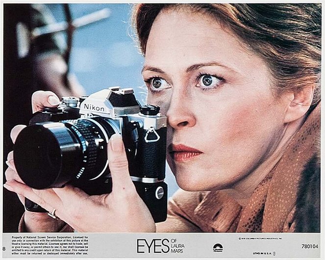 Die Augen der Laura Mars - Lobbykarten - Faye Dunaway