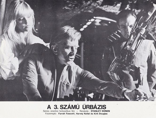 Saturn City - Lobbykarten - Farrah Fawcett, Kirk Douglas, Harvey Keitel