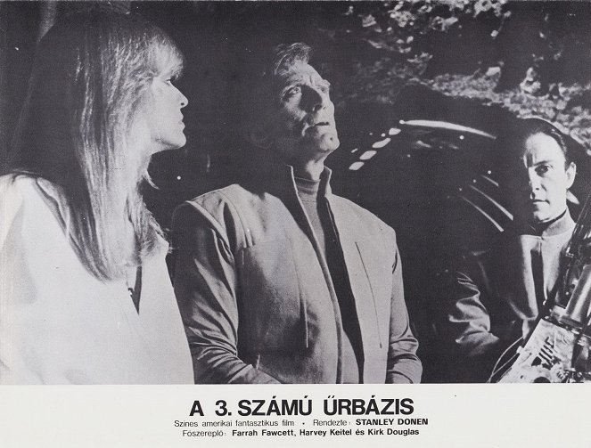 Saturn 3 - Cartes de lobby - Farrah Fawcett, Kirk Douglas, Harvey Keitel