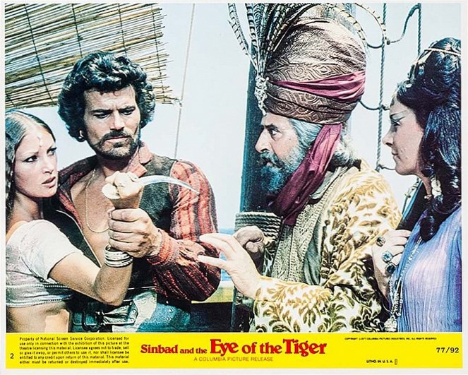 Sinbad and the Eye of the Tiger - Lobby karty