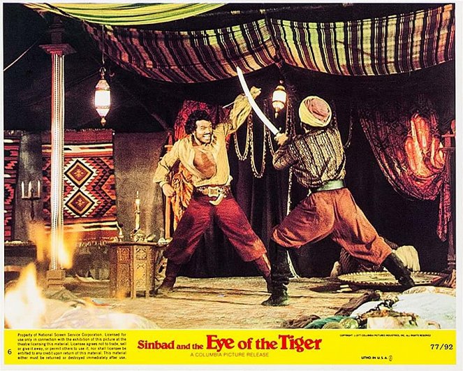 Sinbad and the Eye of the Tiger - Lobby karty