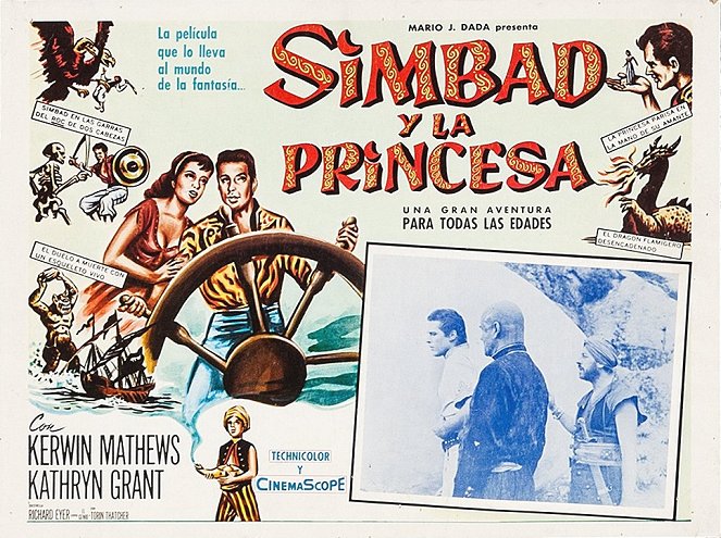 Simbad y la princesa - Fotocromos