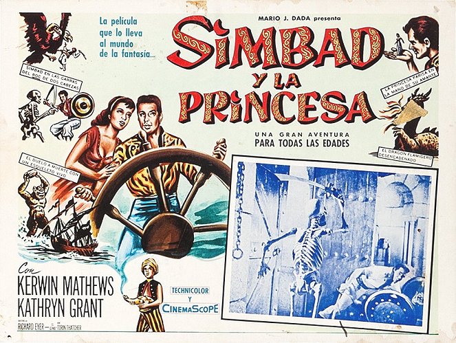 Simbad y la princesa - Fotocromos