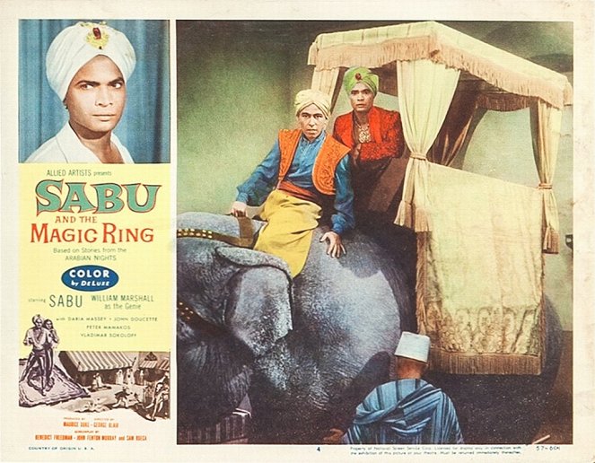 Sabu and the Magic Ring - Vitrinfotók