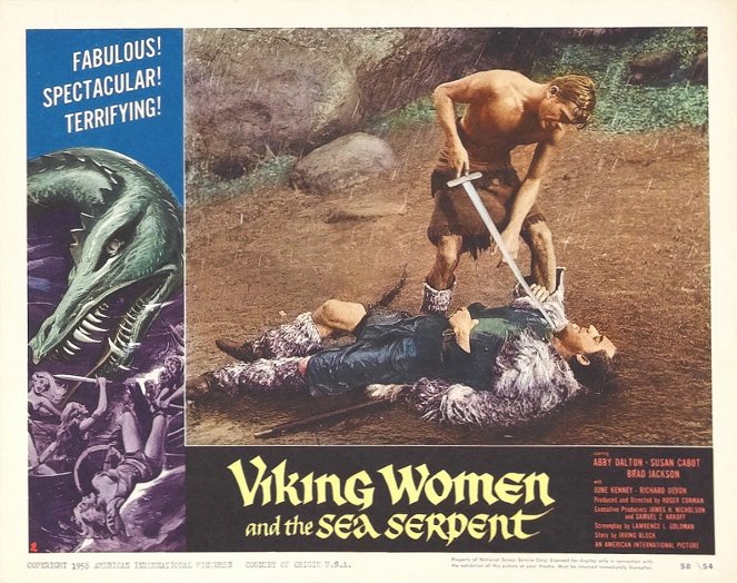 Las mujeres vikingo y la serpiente del mar - Fotocromos