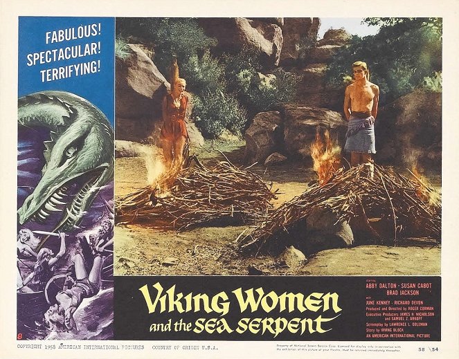 Las mujeres vikingo y la serpiente del mar - Fotocromos
