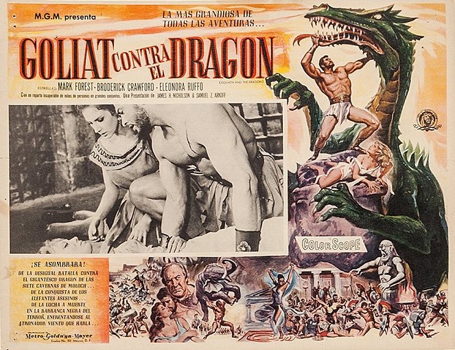 Goliath and the Dragon - Lobby Cards