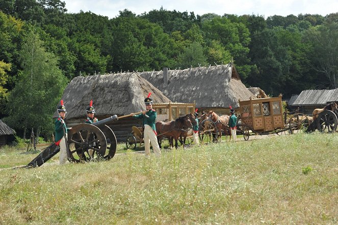 Rževskij protiv Napoleona - Van de set