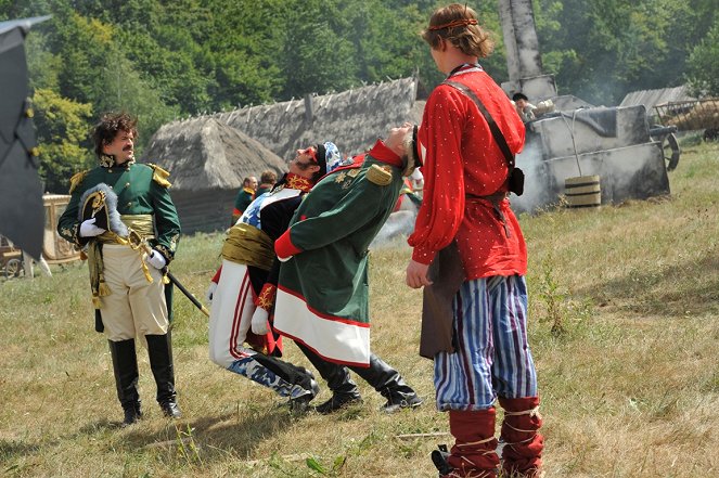 Rževskij protiv Napoleona - Van de set