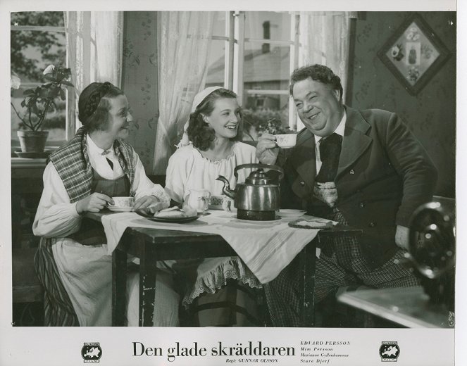 Den glade skräddaren - Lobbykarten - Mim Ekelund, Marianne Gyllenhammar, Edvard Persson