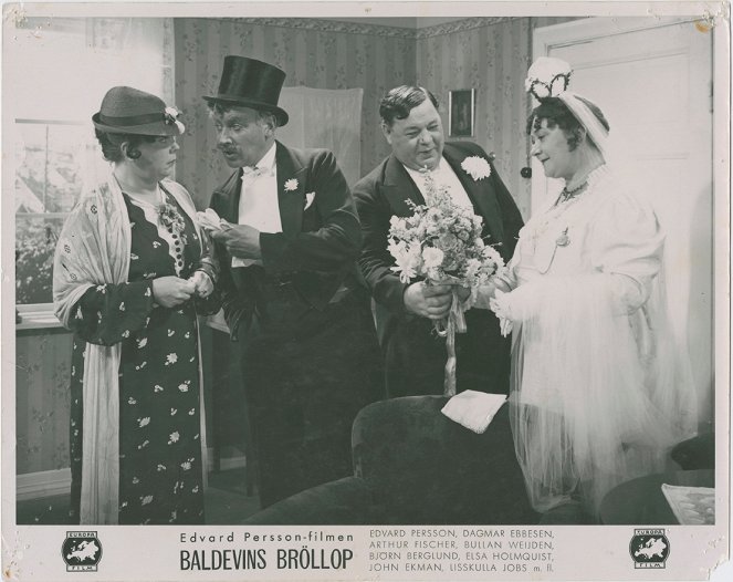 Baldwin's Wedding - Lobby Cards - Edvard Persson
