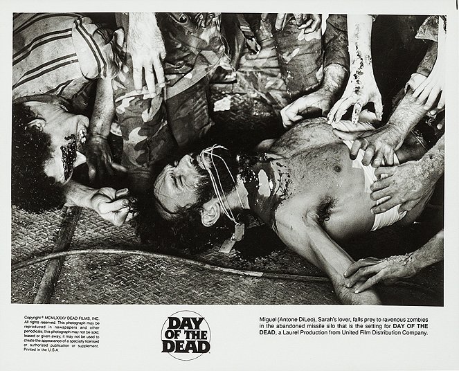 Le Jour des morts-vivants - Cartes de lobby - Anthony Dileo Jr.