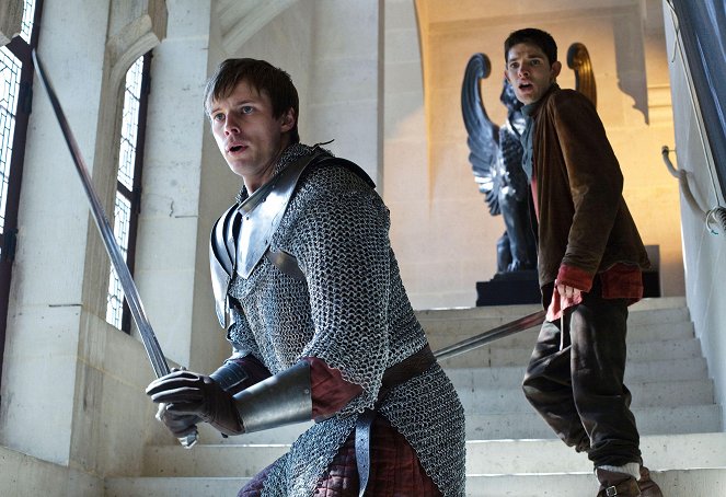 Merlin - The Tears of Uther Pendragon - Part 1 - Photos - Bradley James, Colin Morgan