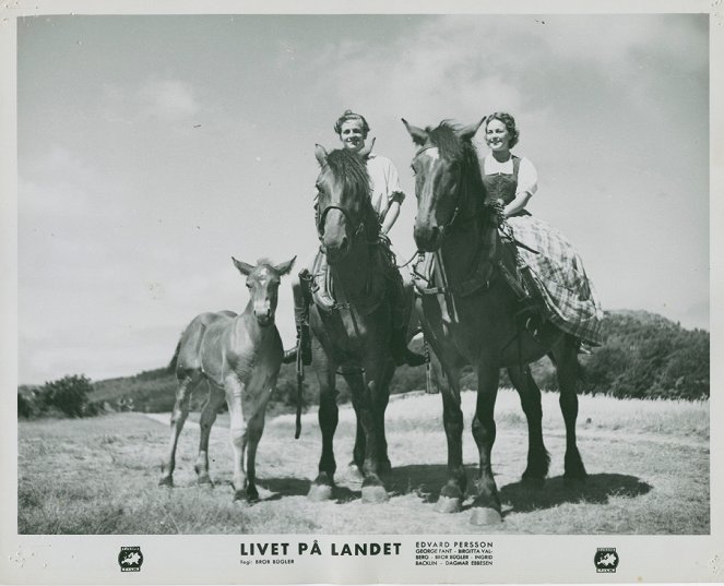 Livet på landet - Fotocromos - George Fant, Ingrid Backlin