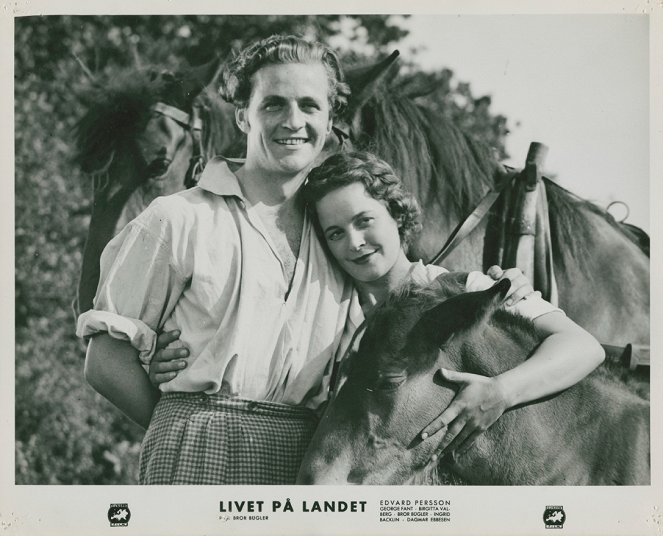 Livet på landet - Lobby karty - George Fant, Ingrid Backlin